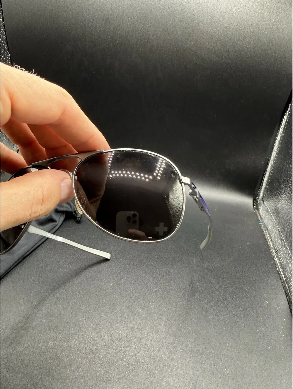 Oakley Plaintiff Infinite Hero Lead/Warm Grey Lenses OO4057-11
